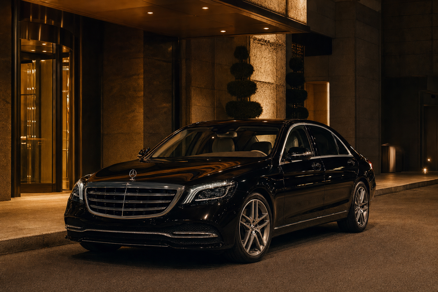 Mercedes-Benz S-Class 2019 in Schwarz